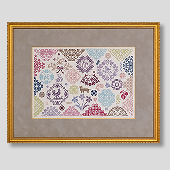 刺繍額装-1184