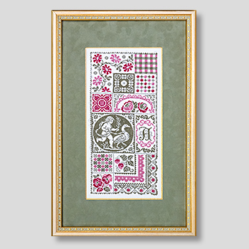 刺繍額装-1185