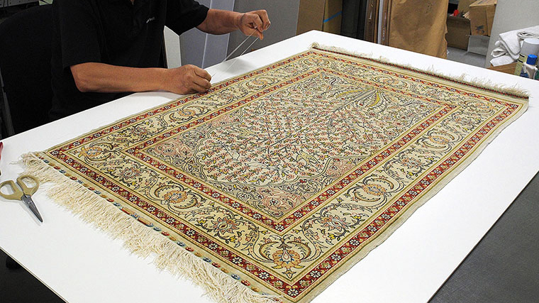 ペルシャ絨毯,トルコ絨毯の額縁製作